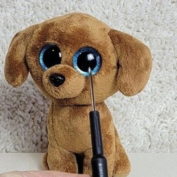 Ty Beanie Boos Darla Dragon and Fantasia Unicorn and Roxie Raccoon Plush Set - Picture 9 of 11